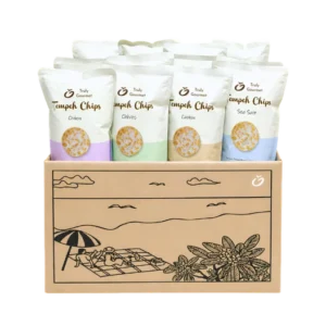 Truly Gourmet 24-pack Tempeh Chips gift box