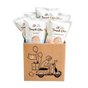Truly Gourmet 6-pack Tempeh Chips gift box