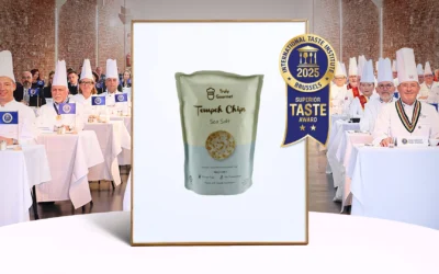 🏅 Truly Gourmet 海盐天贝脆片荣获 2025 Superior Taste Award