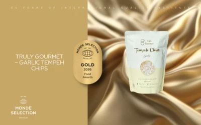 我们的蒜味天贝脆片荣获 2026 Monde Selection 金奖